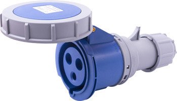 I082016 Силовая розетка переносная e.socket.223.32.67, 3п., 230В, 32А, IP 67 E.NEXT