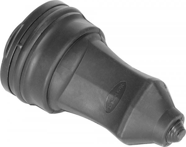 S9100024 Розетка переносна з захисною кришкою каучукова e.socket.rubber.029.16, з з/к, 16А E.NEXT