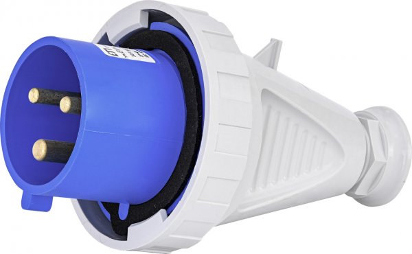 Вилка кабельна (силовий роз'єм) EVH-3232  IP67 (32A, 230V, 2P+PE) 4482027 ETI