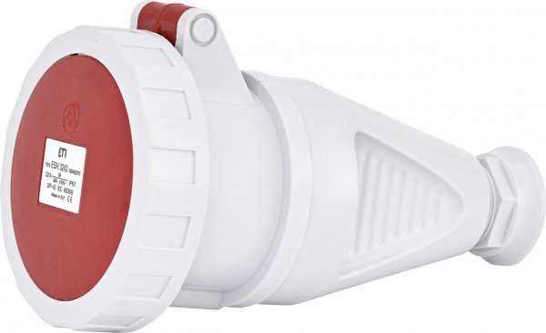 Розетка кабельная (силовой разъём) ESH-3243 IP67 (32A, 400V, 3P+PE) 4482010 ETI