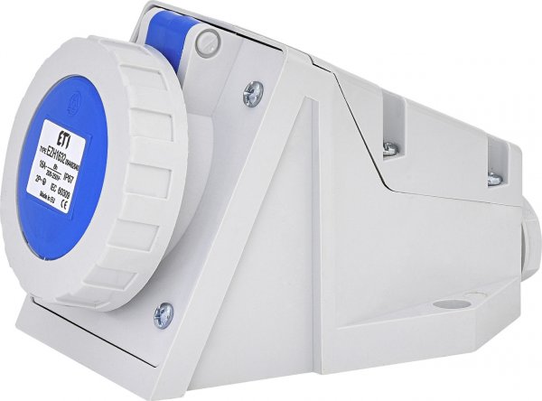 Розетка настінна (силовий роз'єм) EZH-1632 IP67 (16A, 230V, 2P+PE) 4482040 ETI