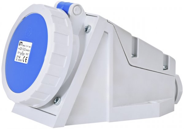 Розетка настенная (силовой разъём) EZH-3232 IP67 (32A, 230V, 2P+PE) 4482043 ETI