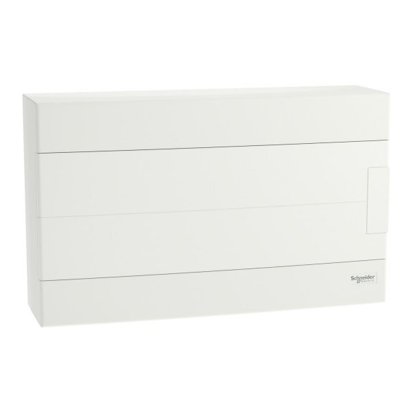 EZ9EUD118 Щит навісний Easy9 EU 18 модулів 1 ряд білі дверцята Schneider Electric