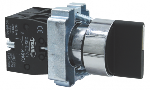 Кнопка переключатель (I-0-II) PB2-BD33 1NO+1NO Ø22mm AC 230/400B TOSUNLux