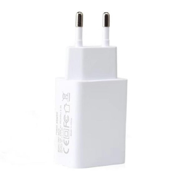 Зарядний пристрій USB 5V/2.1А White (Ridy-10) 000057931
