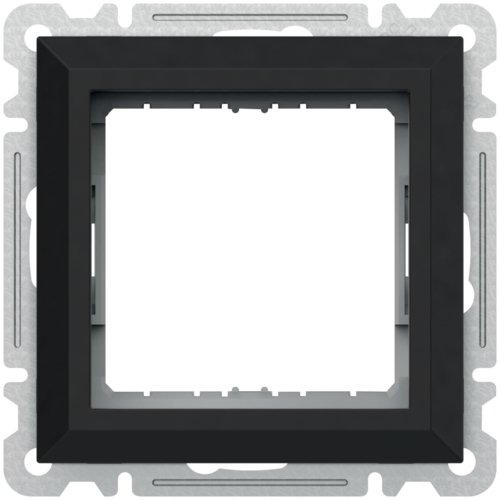 Рамка-адаптер для изделий Lumina/Gallery, Passion, черная Hager WL2533
