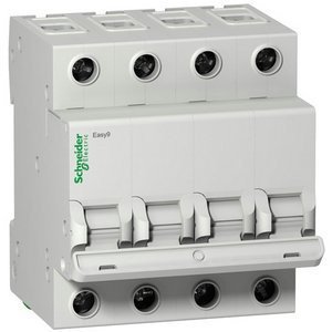 Автоматический выключатель EZ9F34416 4P 16A C Easy9 Schneider
