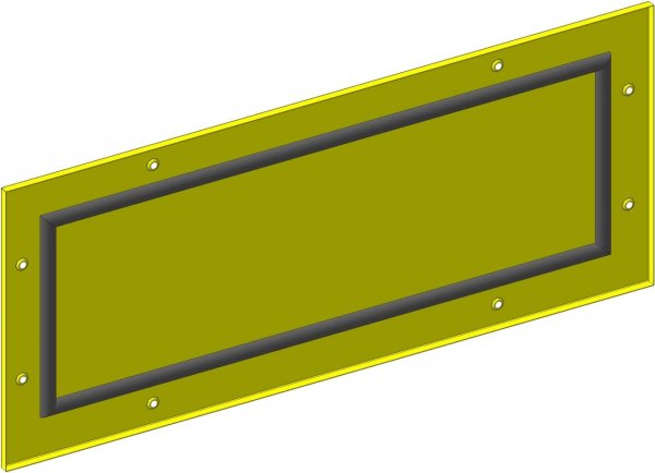 Дно сплошное ШКР 400х800 (IP54)