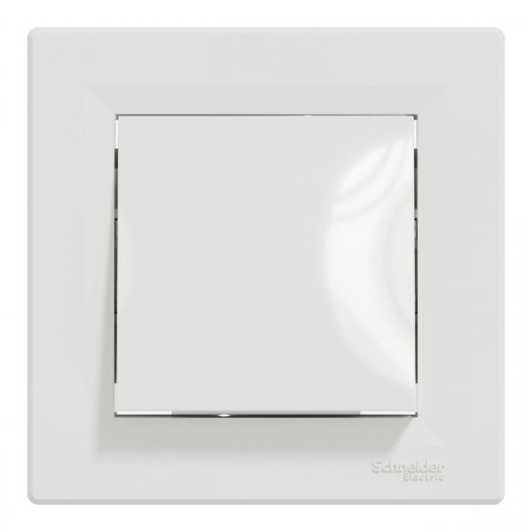 EPH0400121 Одноклавишный переключатель белый Asfora Schneider Electric