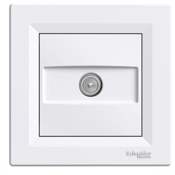 EPH3200121 Розетка ТV кінцева білий Asfora Schneider Electric