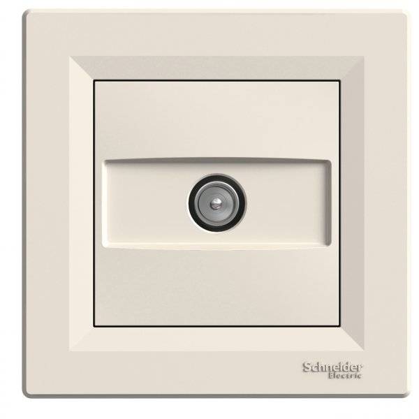 EPH3200123 Розетка ТV кінцева крем Asfora Schneider Electric