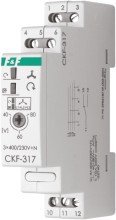 Реле чергування та пропадання фаз CKF-317 380B 8A 1S (ДЧПФ-5) F&F