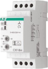 Реле чергування та пропадання фаз CKF-BM 380B 10A 2S (ДЧПФ-ВМ) F&F