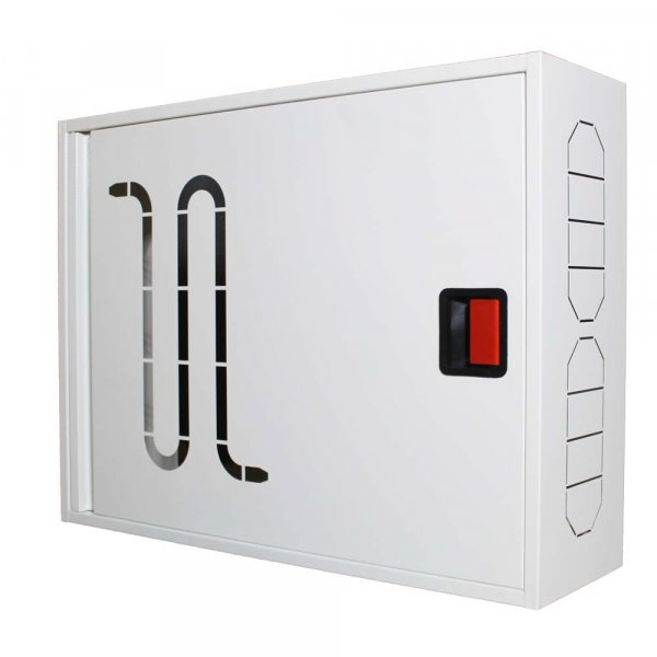 Шкаф пожарный для хранения пожарного рукава д.51,66,77мм ШП 8060 У (белый)