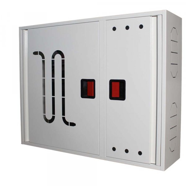 Шкаф пожарный для хранения пожарного рукава д.51,66,77мм ШП 9070У-С (белый, без кассеты)