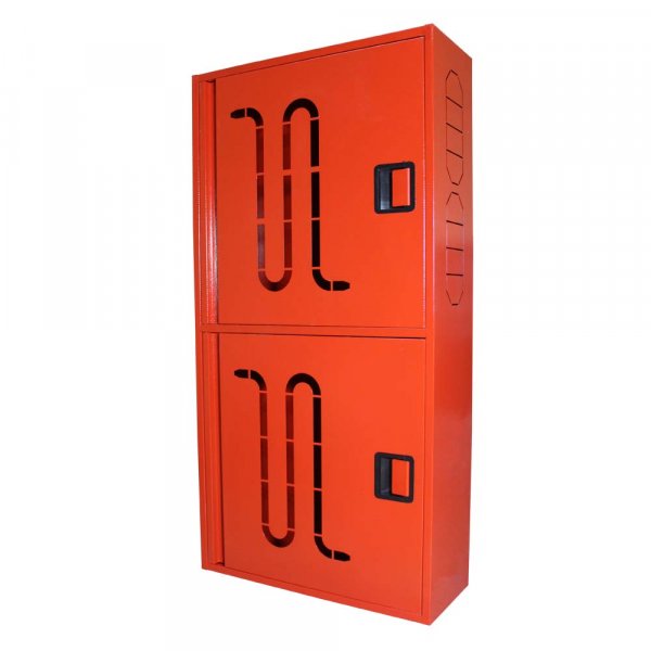 Шафа пожежна для збереження пожежного рукава д.51,66,77мм ШП60120 У-С (червона, без касети)
