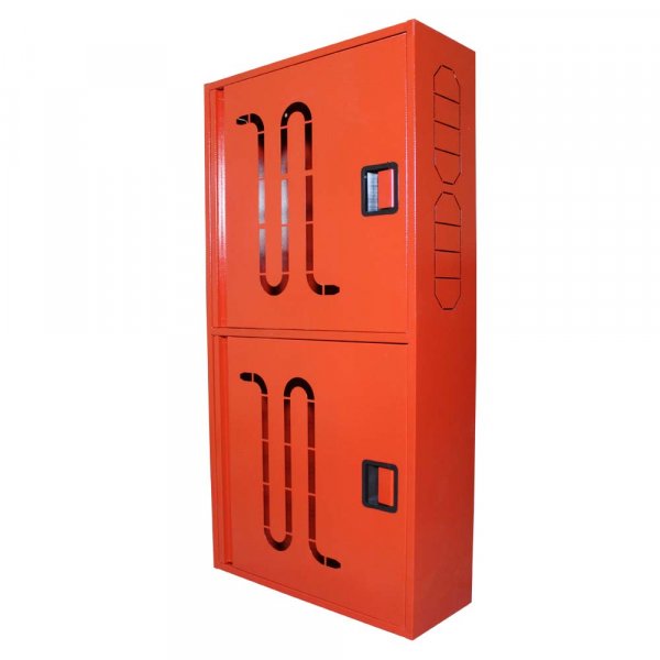 Шкаф пожарный для хранения пожарного рукава д.51,77мм ШП60120 У-С (красный)
