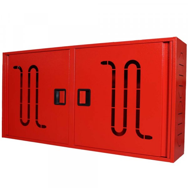 Шкаф пожарный для хранения пожарного рукава д.51,66,77мм ШП12060 У (красный)