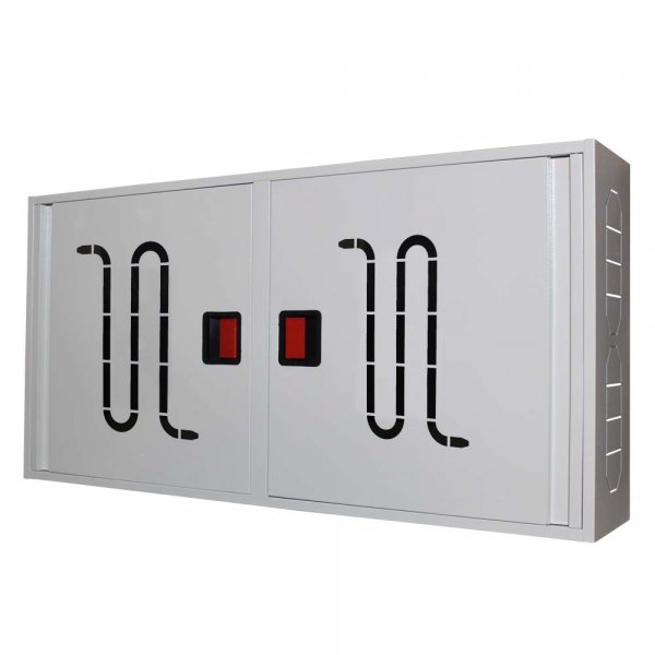 Шкаф пожарный для хранения пожарного рукава д.51,66,77мм ШП12060 У-С (белый, без кассеты)