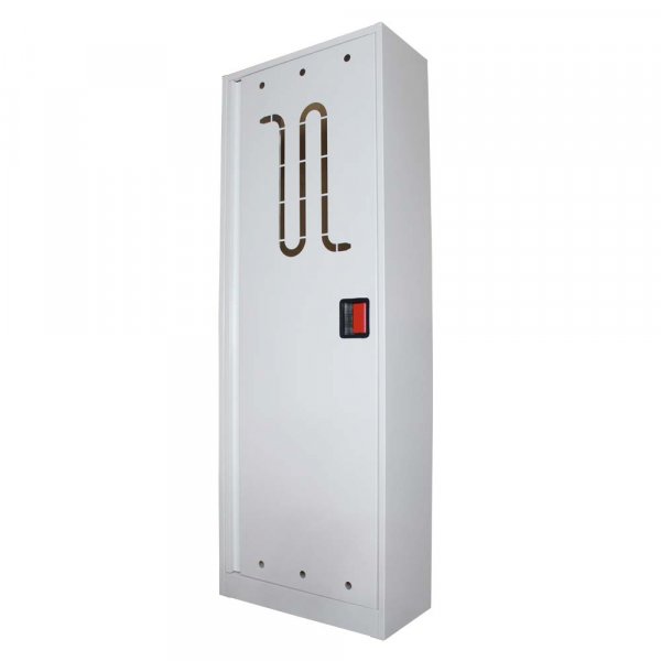 Шкаф пожарный для хранения пожарного рукава д.51,66,77мм ШП15054 Н (белый)