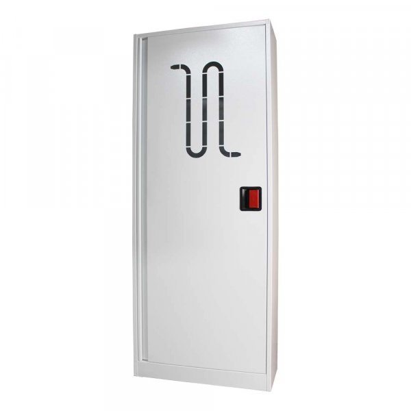 Шкаф пожарный для хранения пожарного рукава д.51,66,77мм ШП15054Н-С (белый, без кассеты)