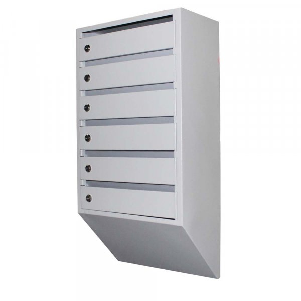 Шкаф почтовый ЯП-6 (050, 7035)