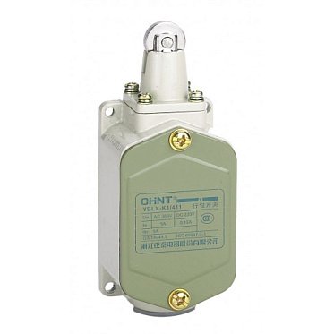 Концевой выключатель YBLX-K1/411 прямого действия с одинарным роликом Chint 441037