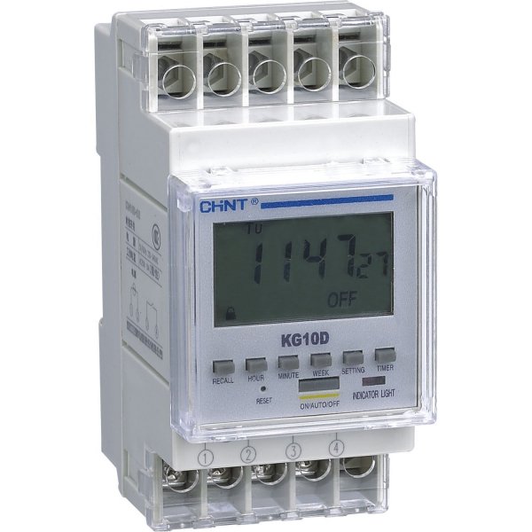 Электронный таймер KG10D-1Z, AC220 В, 1 мин – 168 ч Chint 309007