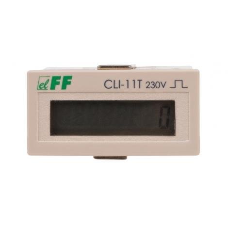 Лічильник імпульсів CLI-11T 220 110÷240В AC/DC щитової F&F