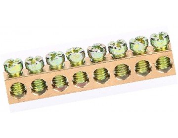 Нулевая шина 1м 1х6*9 Chint 10210