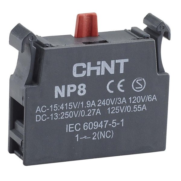 Блок контактний 1NC для NP8 Chint 669999