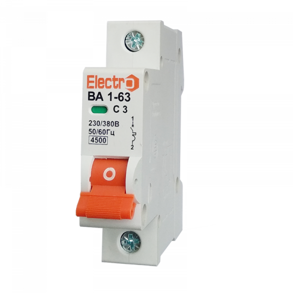 Автоматический выключатель ВА 1-63 4,5kA 5A 1P С Electro