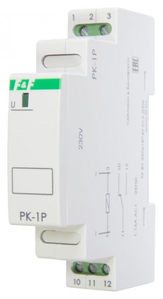 Електромагнітне реле PK-1P 12B/24B/48B/110B/220B F&F