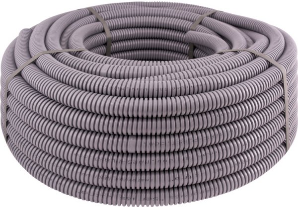 Труба гофрована ПВХ с протяжкой e.g.tube.ultra.19.25.p 19/25 (50м) s035110