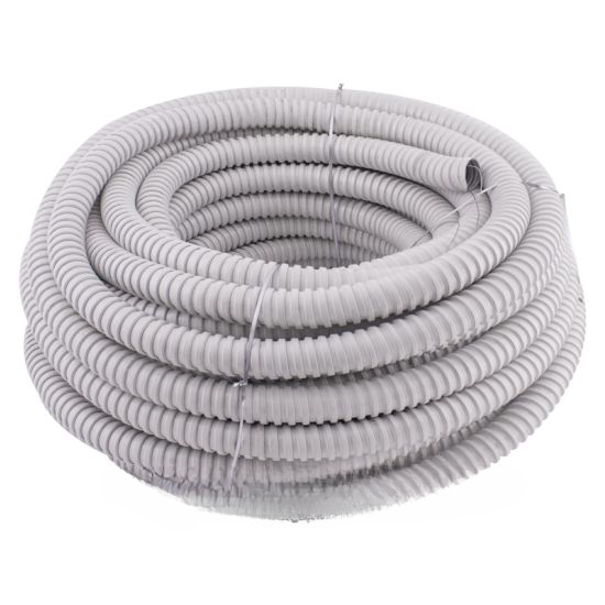 Металлорукав оцинкованный изолированный 15 мм / 10 м с протяжкой РЗ-Ц-П-1510