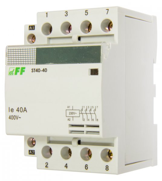 Контактор ST40-40-24V 40A 4NO 16кВт F&F