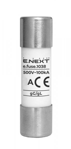 Запобіжник плавкий e.fuse.1038.16, типорозмір 10х38, 16А i0610017