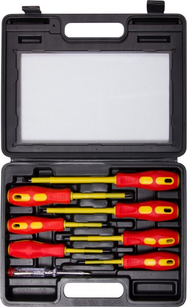 Набор изолированных отвёрток e.tool.set.8000.8 t009008