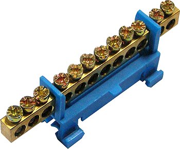 Шина нульова e.bs.stand.1.12 12 отв. s025002