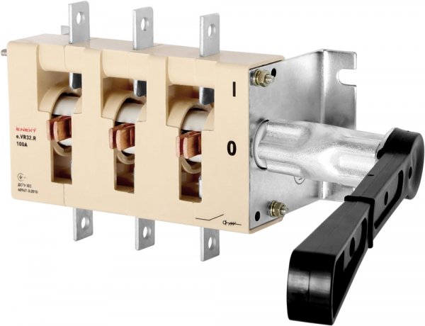 Вимикачі-роз'єднувач e.VR32.R100 розривний 100А (31В31250) BP32-31B31250