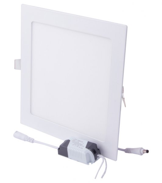 Светильник светодиодный встраиваемый e.LED.MP.Square.R.24.4500, квадрат, 24Вт, 4500К, 1680Лм l0860018