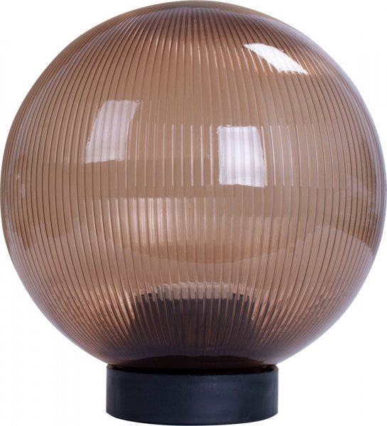 Светильник e.street.light.200.bronze.pr.ua типа "Шар" бронза призма, Е27 l0120128