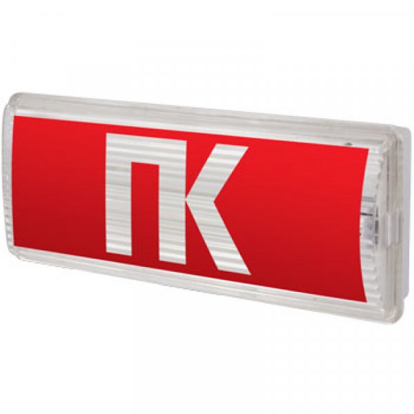 Пиктограмма "ПК" для аварийных светильников 500 e.pict.pk.310.100 l0660295