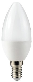 Лампа светодиодная e.LED.lamp.B35.E14.6.3000, 6Вт, 3000К l0650611