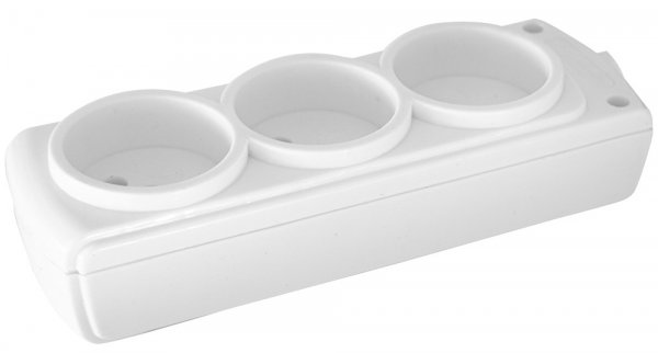 Колодка e.t.es.3, 3 гнезда, без з/к s042101