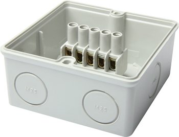 Коробка розподільча e.industrial.db.906.k, 139х119х70 з клемною колодкою i0350005