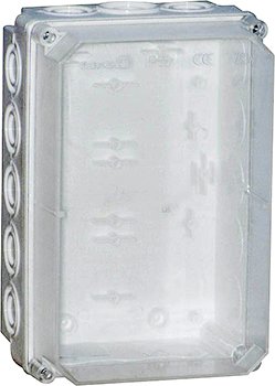 Коробка розподільча пластикова Z1 W IP 55 (166*166*140) 058