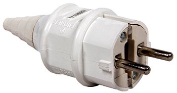 Силова вилка переносна e.plug.pro.2.16, 2п., 230В, 16А (012) p011010