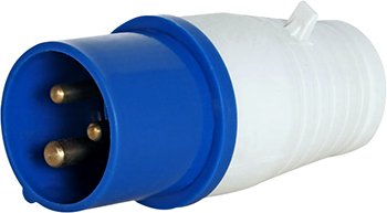 Силовая вилка переносная e.plug.pro.3.32, 3п., 230В, 32А (023) p011002