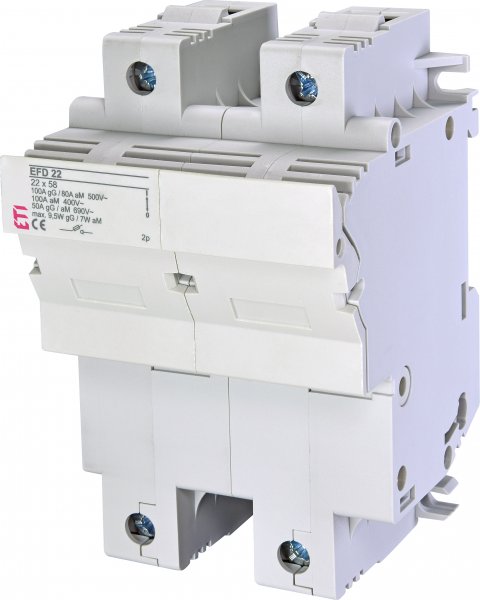 Разъединитель EFD 22 2P 100A 690V AC ETI 2570003